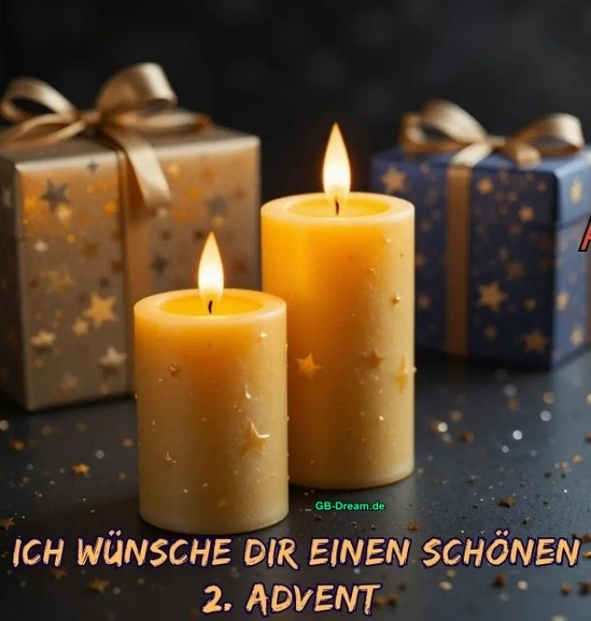 Ich wünsche Dir einen schönen 2. Advent.