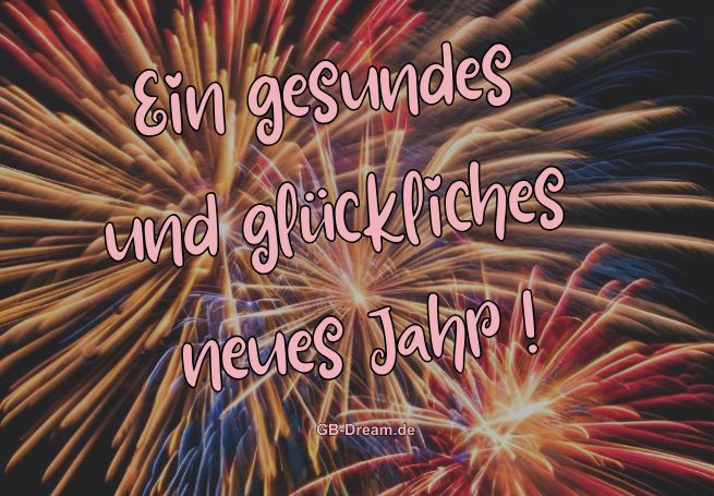 Ein gesundes und glückliches neues Jahr!